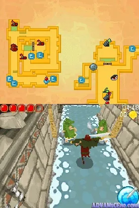 Dungeon Raiders (Europe) (En,Fr,De,Es,It) screen shot game playing